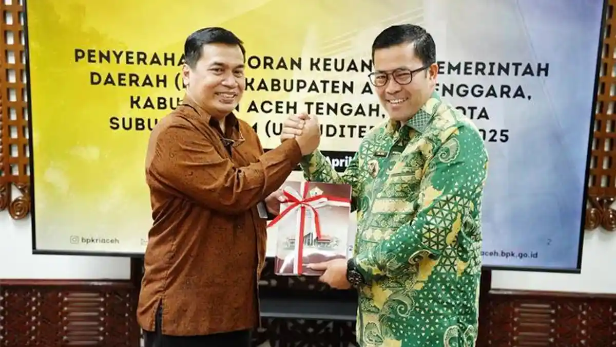 Pemkab Aceh Tengah Serahkan LKPD 2025 Tepat Waktu ke BPK RI