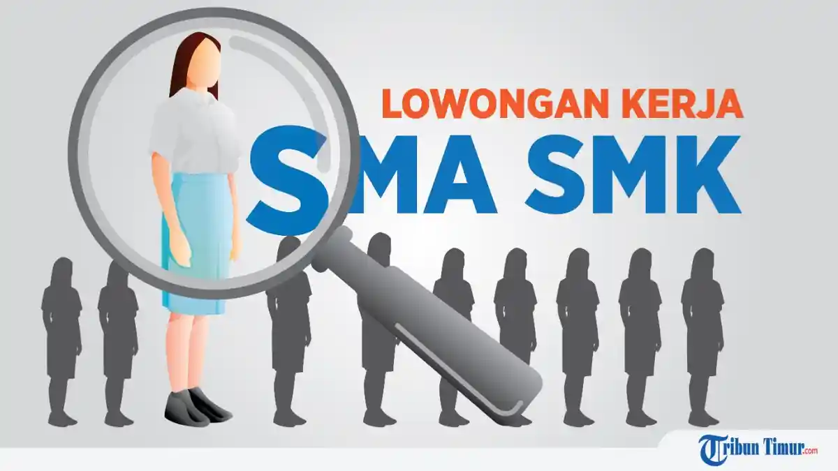Daftar 13 Perusahaan Buka Lowongan Kerja Bulan Ini untuk Tamatan SMA SMK Sederajat,Cek Syarat & Link