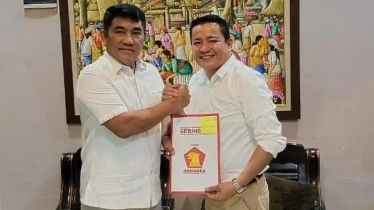Kata Irwan Hasan Setelah Dapat SK Bakal Calon Bupati Talaud dari Gerindra: Terima Kasih Pak Prabowo