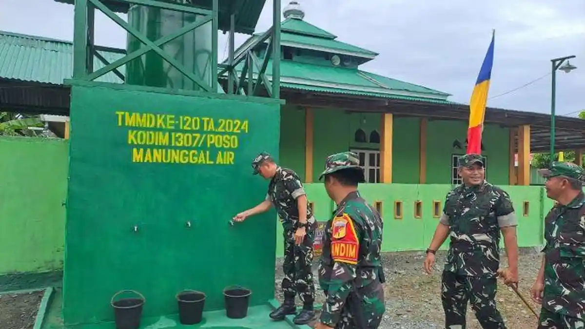 Pangdam XIII/Merdeka Pimpin Upacara Penutupan TMMD ke-120 Kodim 1307/Poso