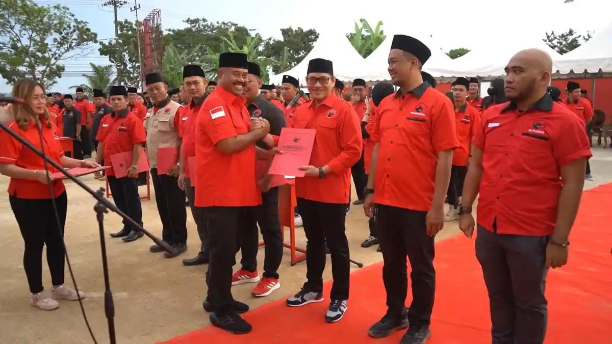 PDIP Kukar Lantik 12 Badan dan Sayap Partai Jelang Pemilu 2024