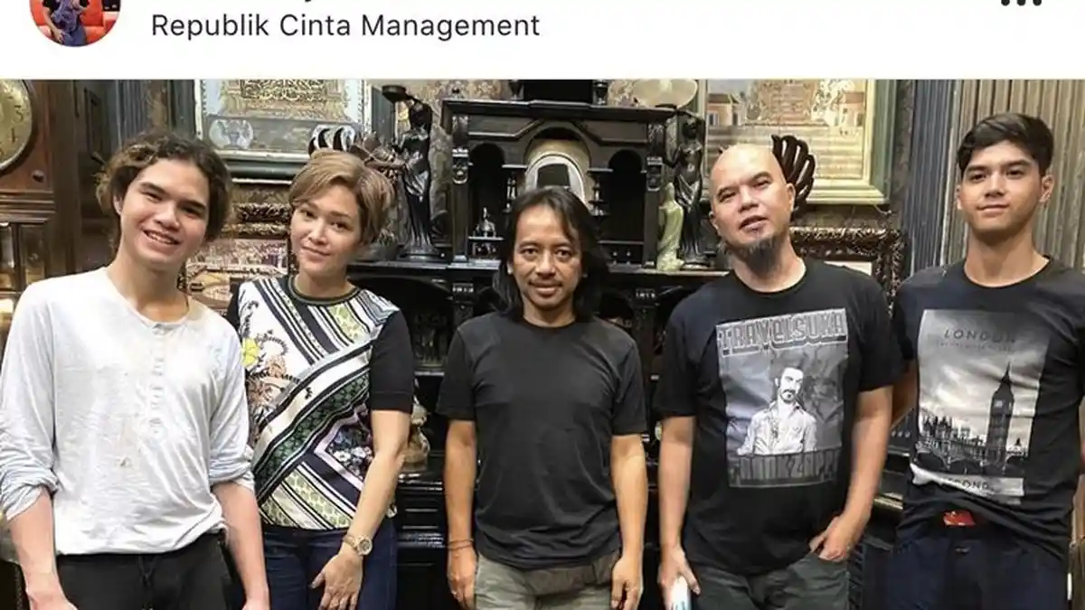 Heboh Postingan Maia Estianty dan Ahmad Dhani Berfoto Bareng di IG Dewa Budjana, Ada Band Baru?