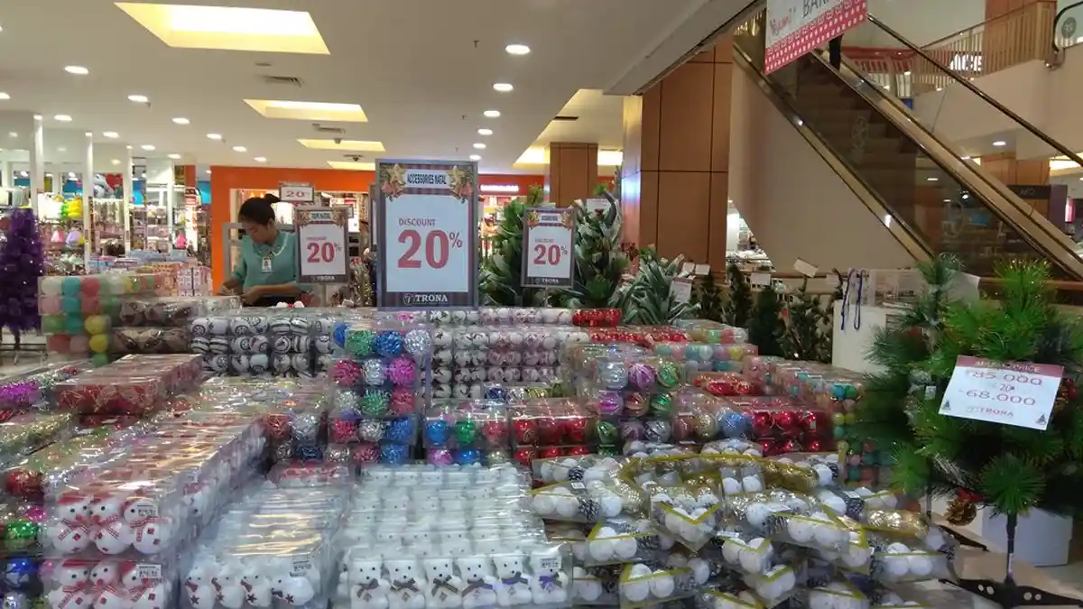 Sambut Natal dan Tahun Baru, Mal Jamtos Beri Diskon Khusus