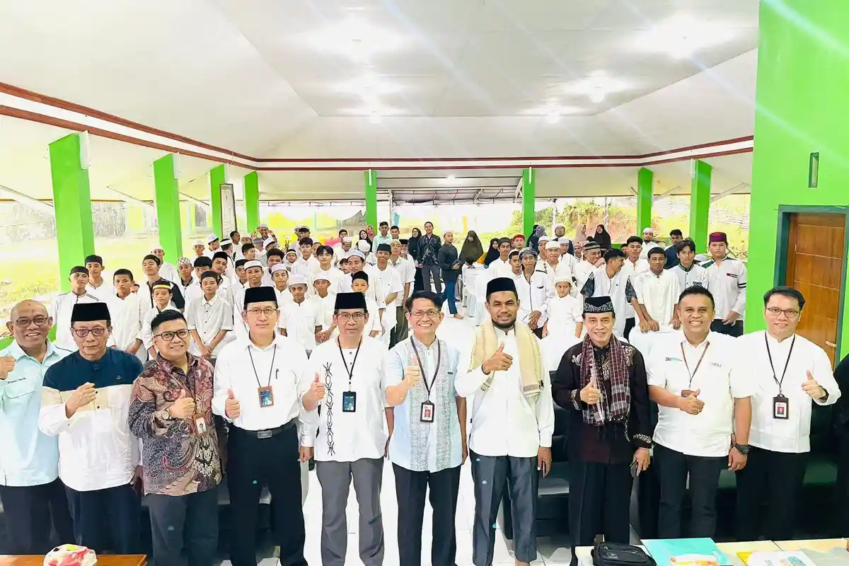 OJK dan BSI Sosialisasi Keuangan  Syariah di Pasantren Tahfizhul Qur’an Hidayatullah Ternate