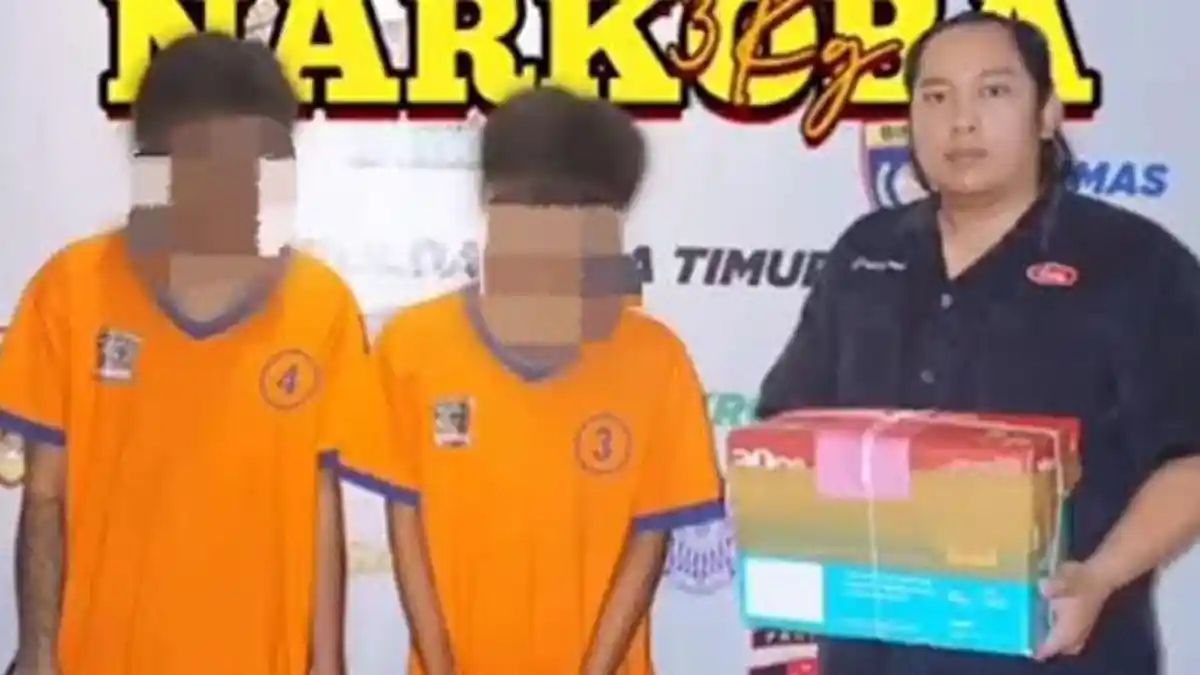 2 Pemuda di Surabaya Ditangkap Karena Jadi Kurir Ganja 3 Kg, Diduga Dapat Pasokan dari Napi Lapas