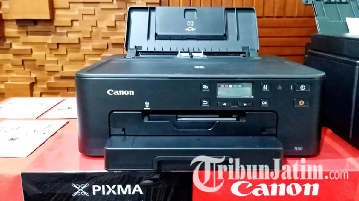 Canon Hadirkan Printer PIXMA TS707, Mampu Hemat Waktu Cetak & Didukung Jaringan Nirkabel LAN