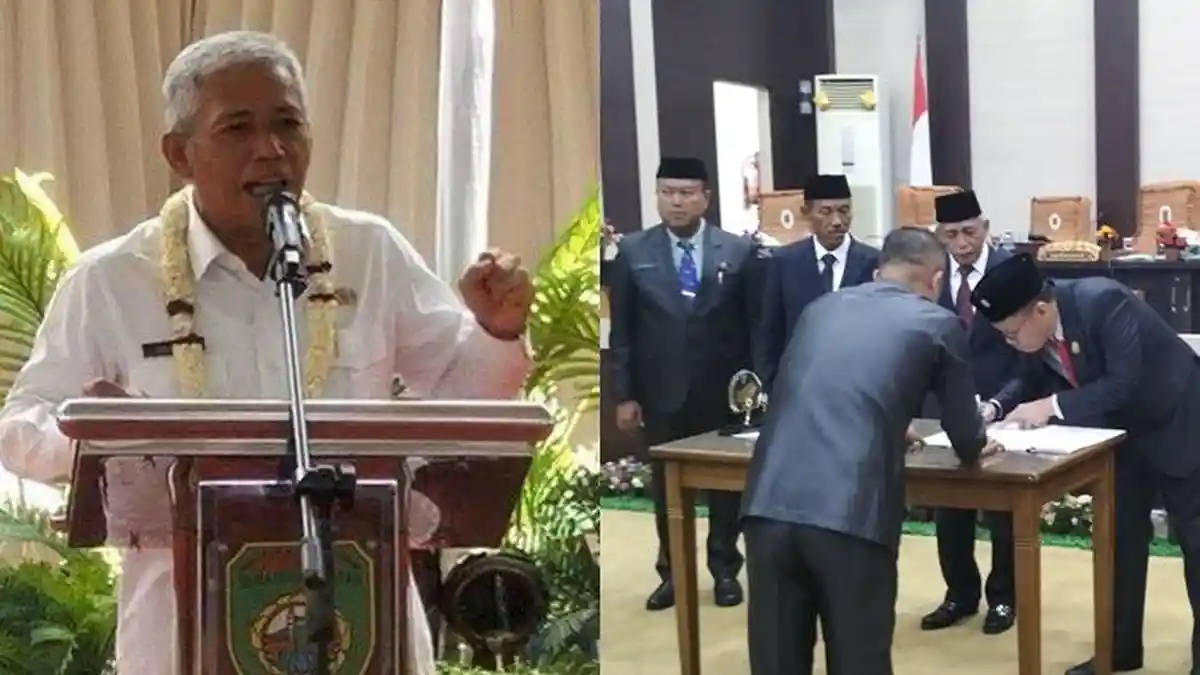 H Iskandar SE Maju Caleg DPR RI, Nyatakan Mundur dari Bupati OKI di Rapat Paripurna