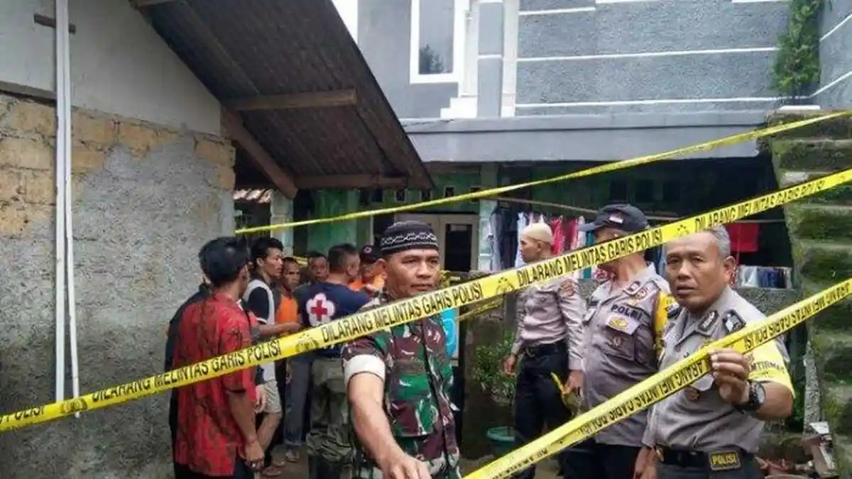 Kronologi Satu Keluarga di Bogor Tewas Akibat Tertimpa Tembok Saat Sedang Tidur