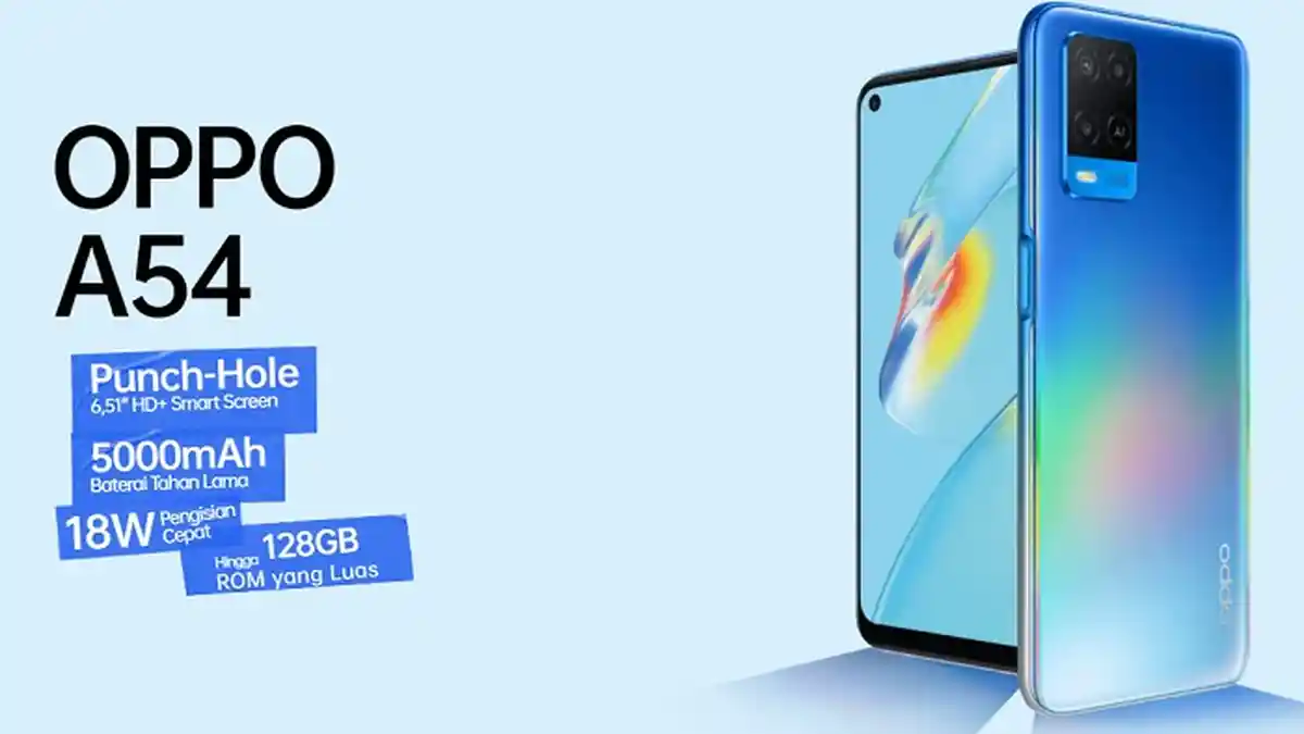 Harga dan Spesifikasi Hp Oppo A54 Terbaru 2023