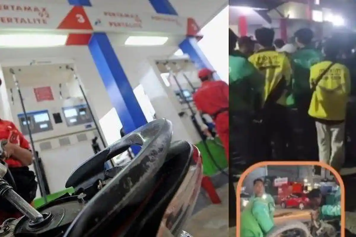 Digeruduk Ratusan Motor Ojol Mogok Setelah Isi Pertalite, Pertamina Siap 24 Jam: Agar Tetap Tenang