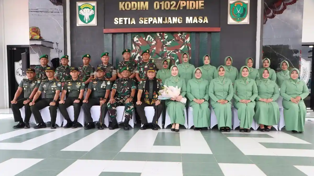 Berkunjung ke Pidie, Pangdam IM Ingatkan Prajurit Kodam IM Harus Militan