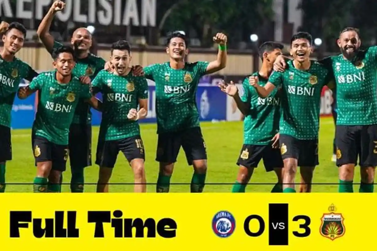Hasil Arema FC vs Bhayangkara FC 0-3, Singo Edan Telan Pil Pahit di Laga Pamungkas