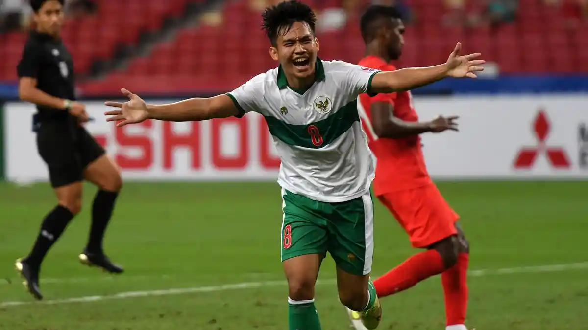 Skor Sementara 1-1, Timnas Indonesia Menang 3-1 Atas Singapura Jadi Trending Topic