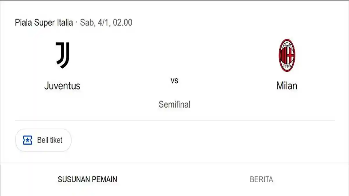 Prediksi Skor dan Susunan Pemain Juventus vs AC Milan, Adu Tajam Vlahovic dan Jimenez