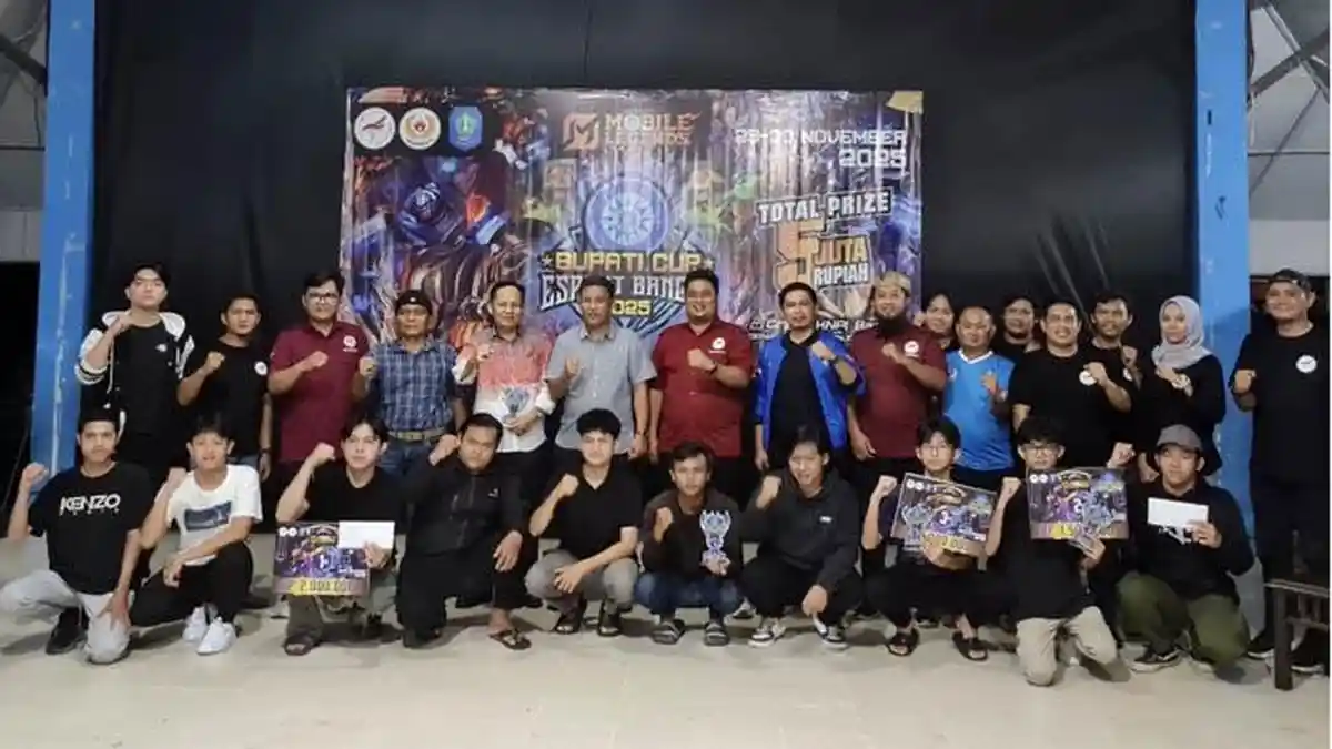 26 Tim Adu Strategi, Turnamen Mobile Legend Bupati Bangka Cup Sukses Digelar