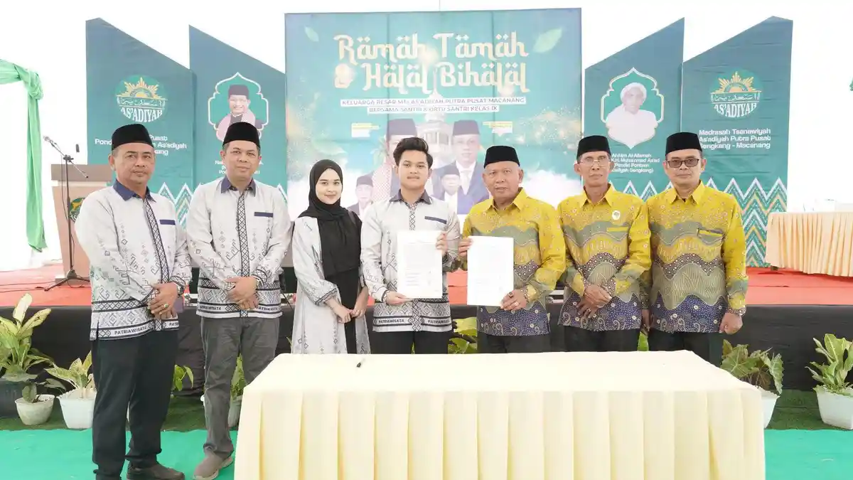 Sosok  Faisal Ibrahim Surur  Direktur PT Saudi Patria Wisata, Sumbang As'adiyah Bangun Auditorium