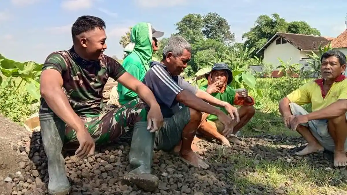 Ikut Pertama Kali Terjun ke TMMD, Jadi Kesan Mendalam Bagi Prada Maulin