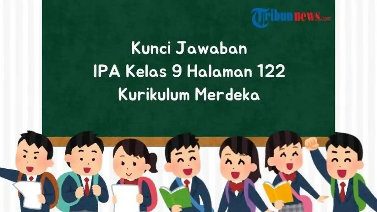 Kunci Jawaban IPA Kelas 9 Halaman 122 Kurikulum Merdeka,  Ayo Cari Aktivitas 5.5