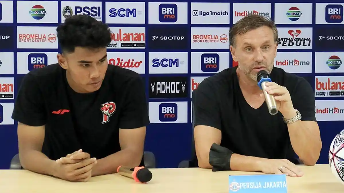 Thomas Doll Senang Semua Pemain Inti Persija Jakarta Bisa Bermain Lawan Persikabo 1973