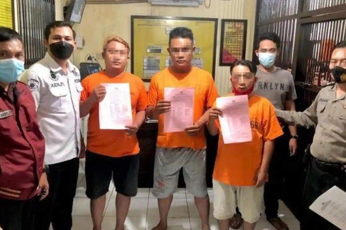 3 Polisi Gadungan Ditangkap, Peras Pria Hidung Belang, Modus Jadikan Gadis 16 Tahun Sebagai Jebakan