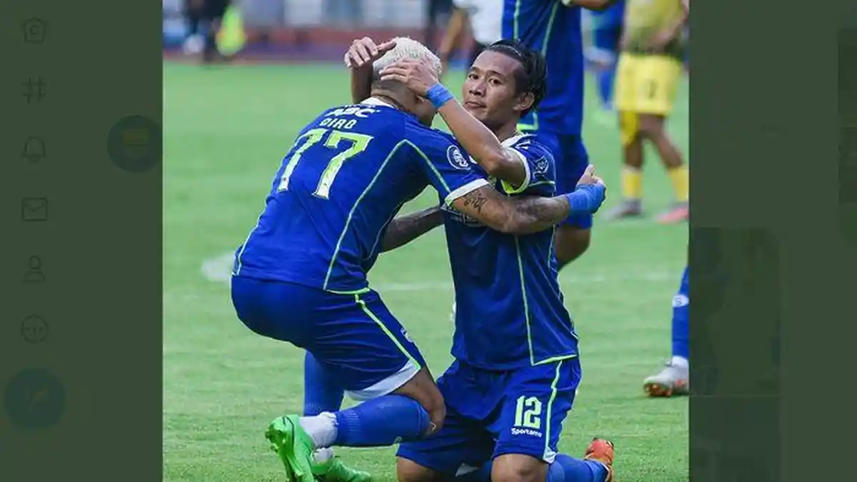 GOL PALING MEMALUKAN, Hehen Herdiana Persib Cetak Gol dari Sudut Sempit ...