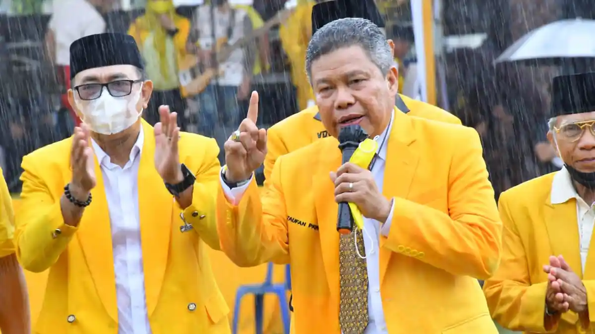 Bukan Airlangga Hartarto, DPP Utus Agus Gumiwang Lantik Taufan Pawe Sebagai Ketua Golkar Sulsel