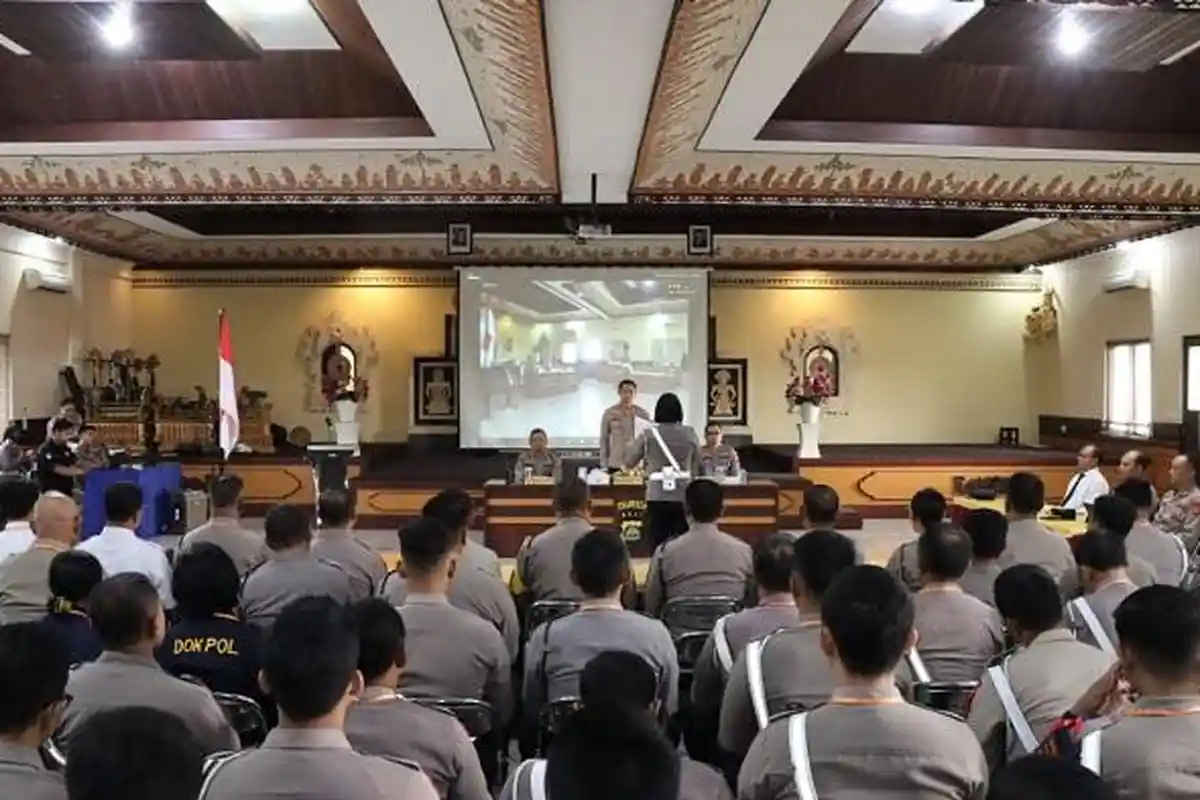 Macet Nataru Tahun Lalu Jadi Evaluasi Mendalam, Polresta Gelar Latihan, Kuta Selatan Bersiap