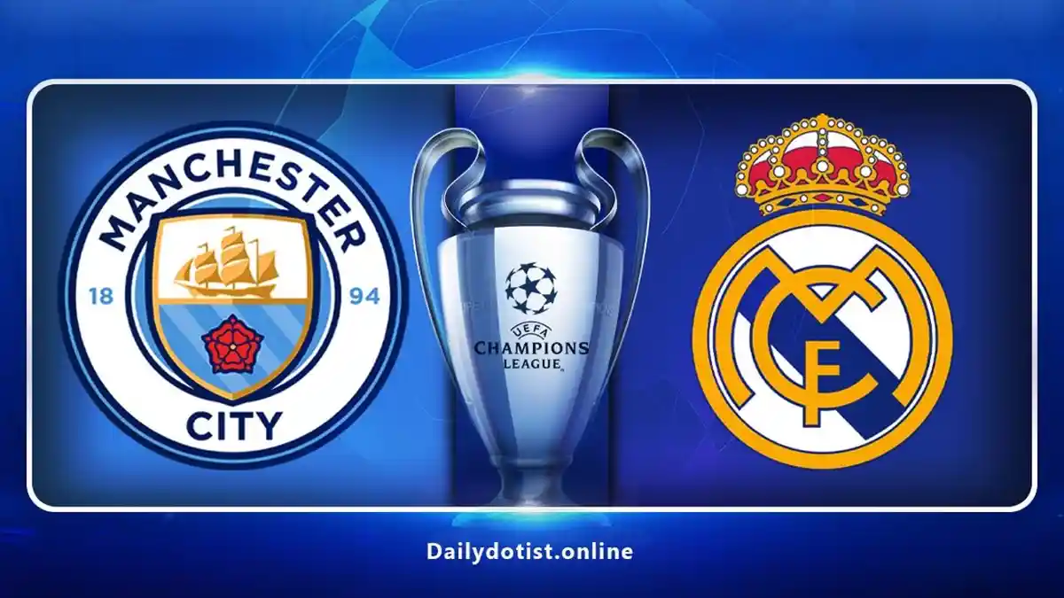 SEDANG BERLANGSUNG Man City Vs Real Madrid, Klik Di Sini Nonton Live streaming Gratis Lewat HP