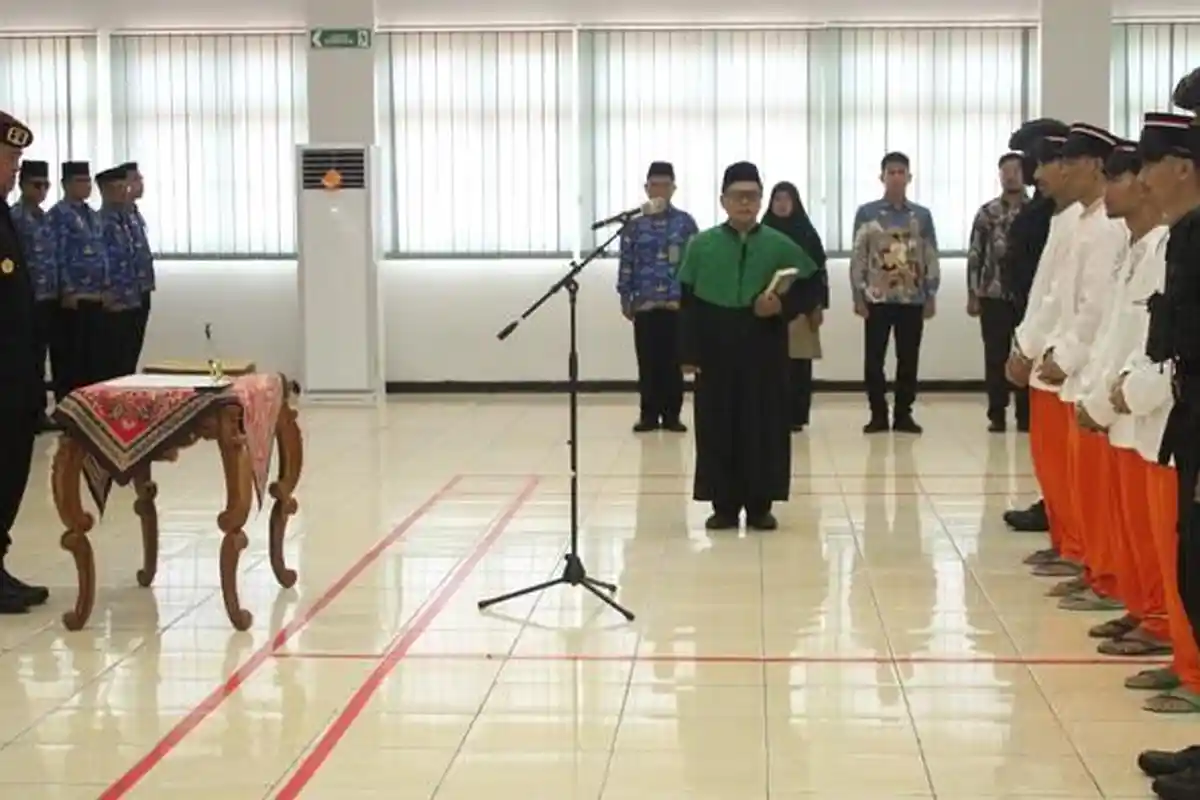 8 Napiter Lapas Karanganyar Nusakambangan Cilacap Ucap Ikrar Setia NKRI
