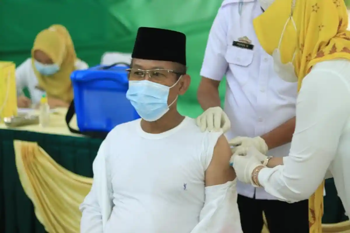 800 Dosen dan Tendik UIN Raden Intan Lampung Divaksinasi Covid-19