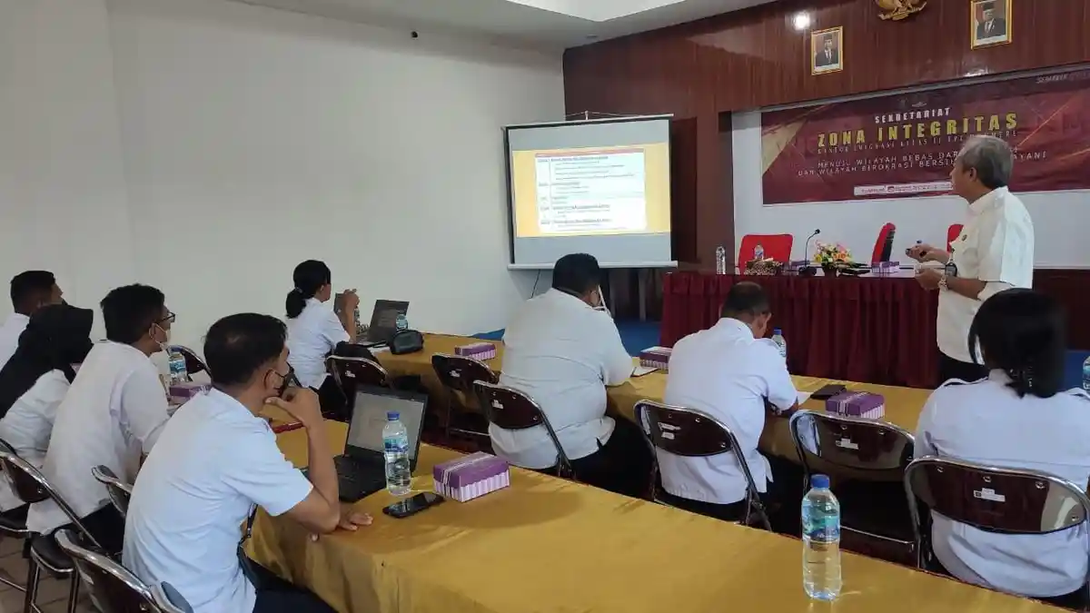 Imigrasi Maumere Terima Kunjungan Bindalwasnis Kadiv Keimigrasian NTT
