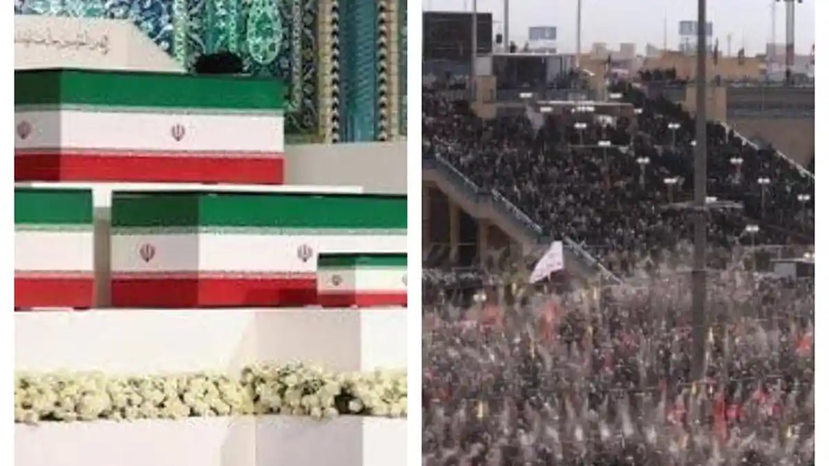 Ribuan Pelayat Padati Upacara Pemakaman Ali Khamenei, Iran Perkirakan Jutaan Orang Hadiri Prosesi - Tribunnews.com