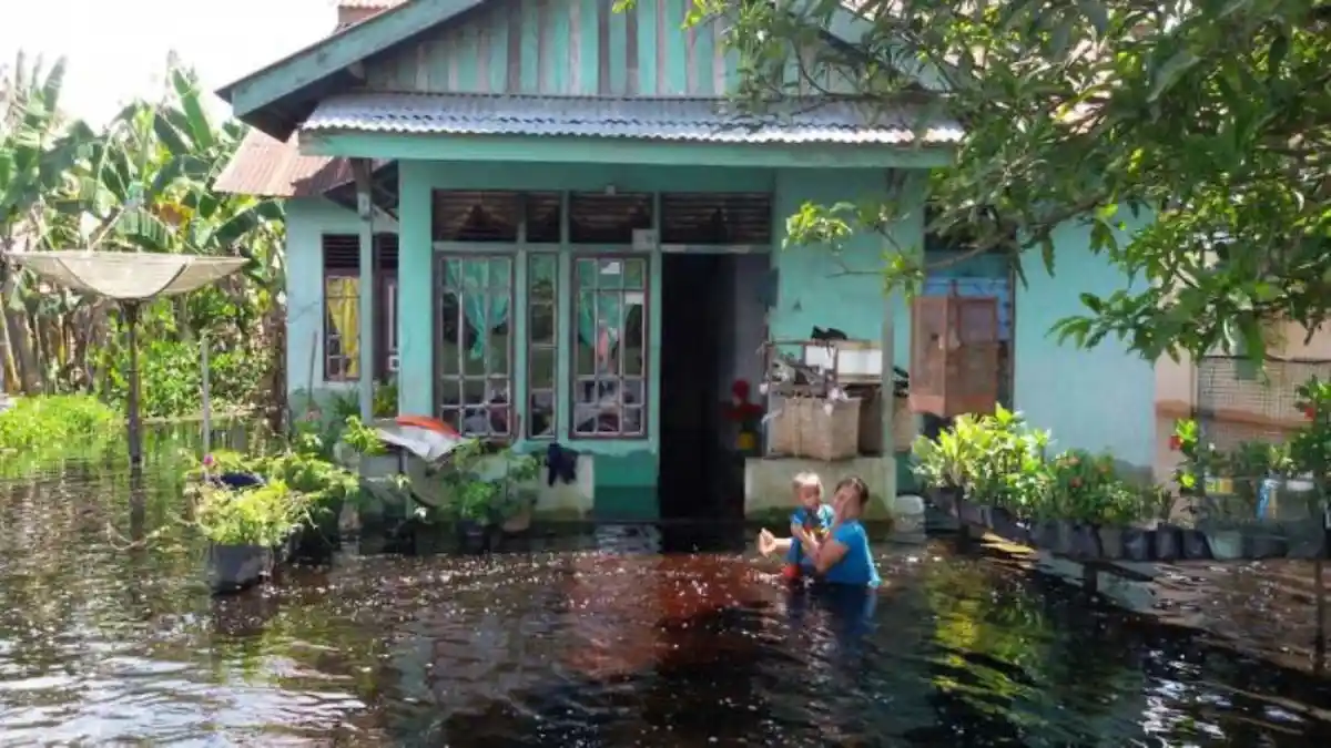 Tanggul Jebol, Singkawang Utara Banjir