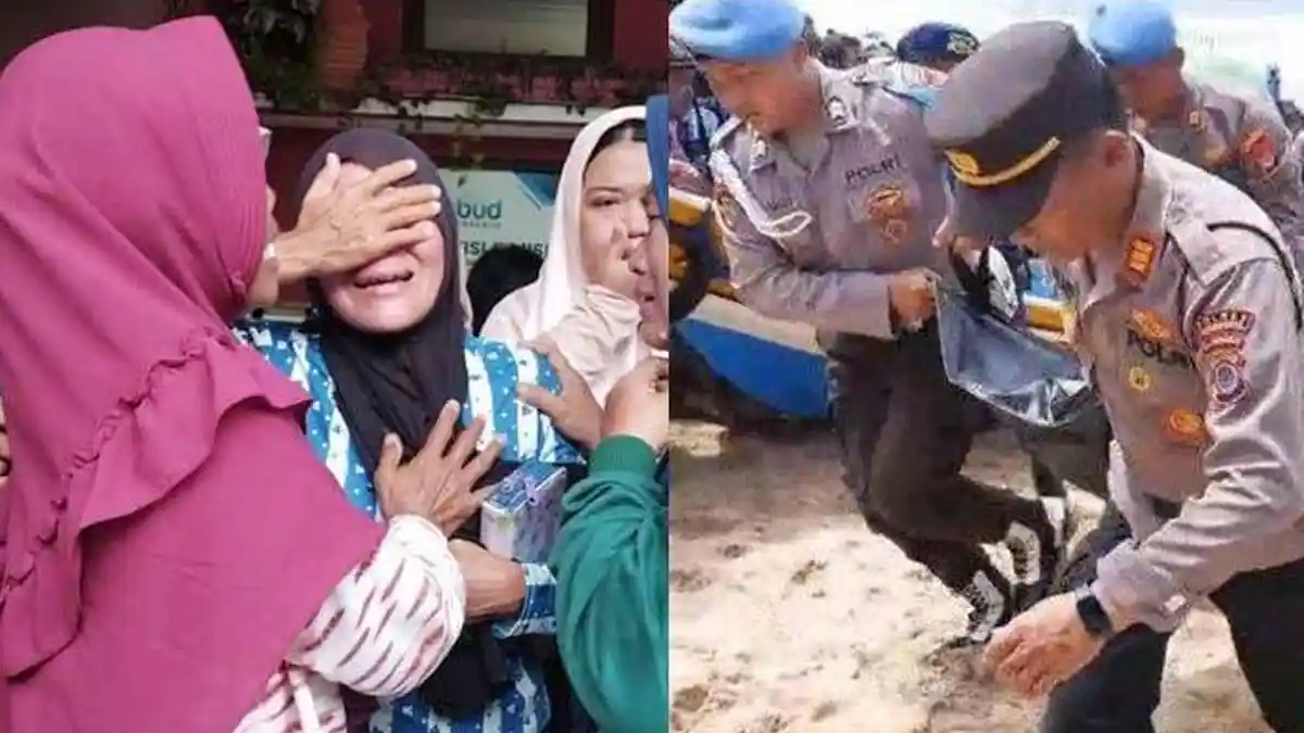 TANGIS Istiqomah Putranya Terseret Ombak Pantai Drini, Sudah Larang ke Outing Class, Dibiayai Pak De