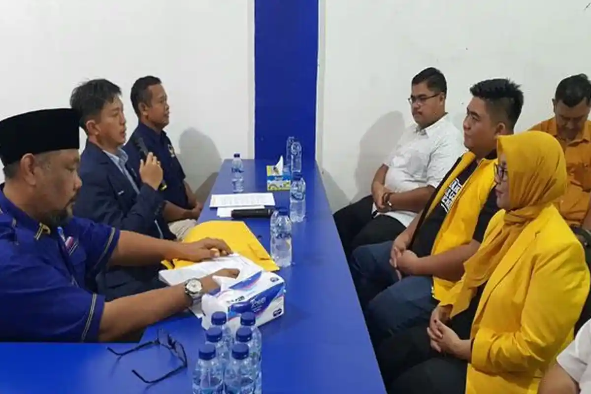 Pilkada Bintan 2024 - Roby Kurniawan Kader Golkar Daftar Bakal Calon Bupati ke Nasdem