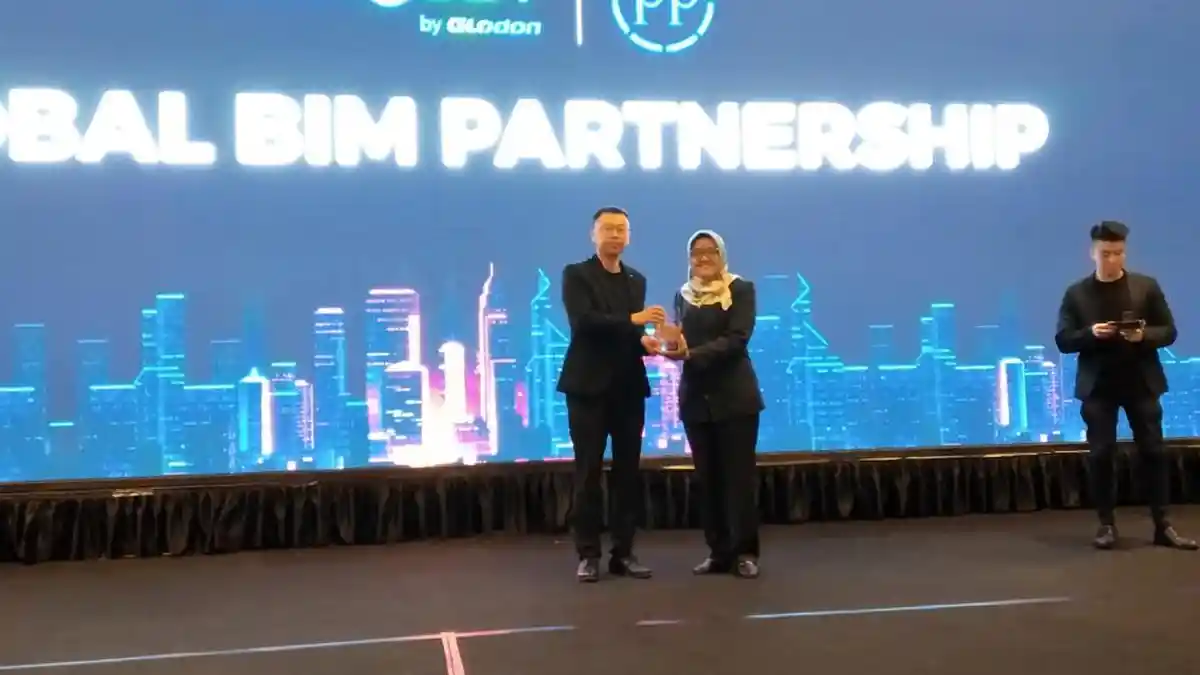 Terdepan di Era Konstruksi Digital, PT PP Raih Penghargaan BIM