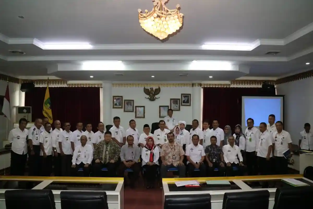 Dapat Penilaian Baik, KPK RI Lakukan Monitoring dan Evaluasi ke Pemkab Tanggamus