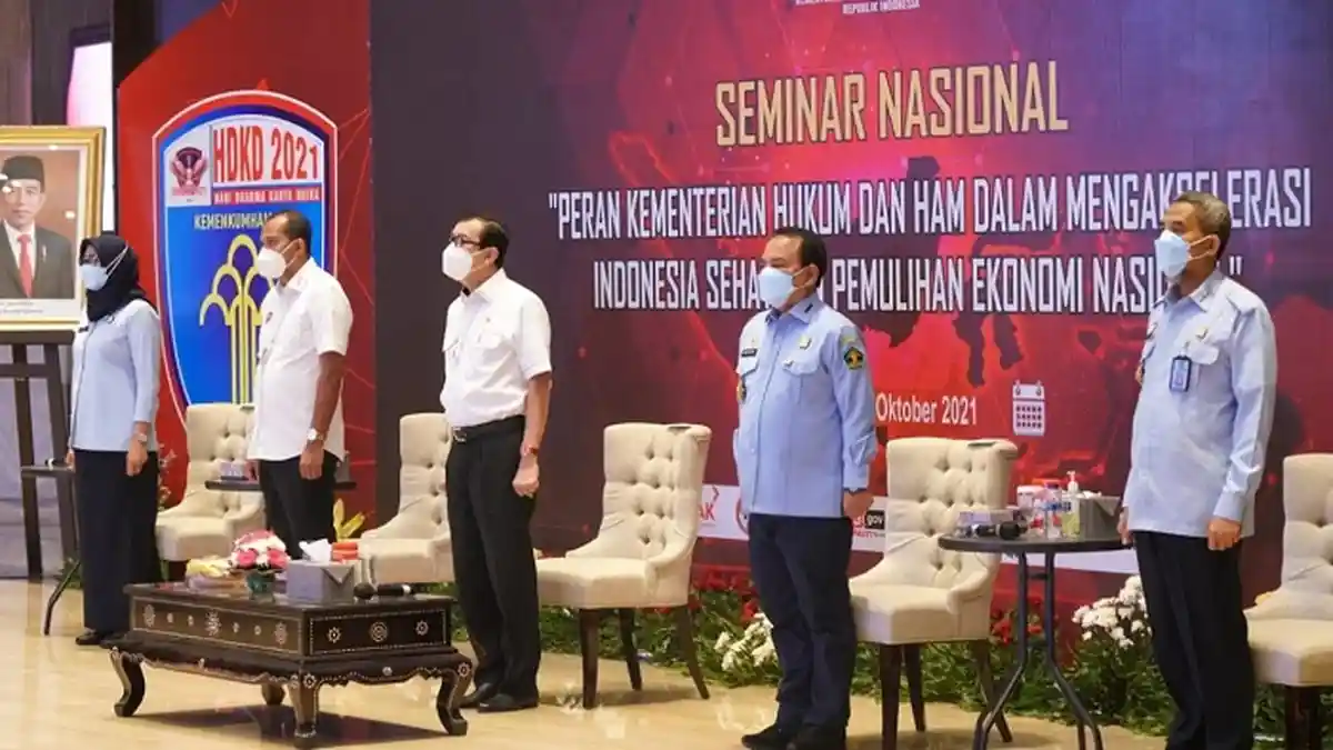Rutan Banda Aceh Ikut Seminar Nasional Secara Virtual, Dilaksanakan oleh Kemenkumham RI