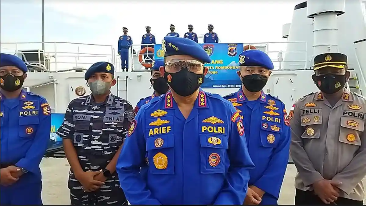 Kabaharkam Polri Tinjau KP Kresna-7004