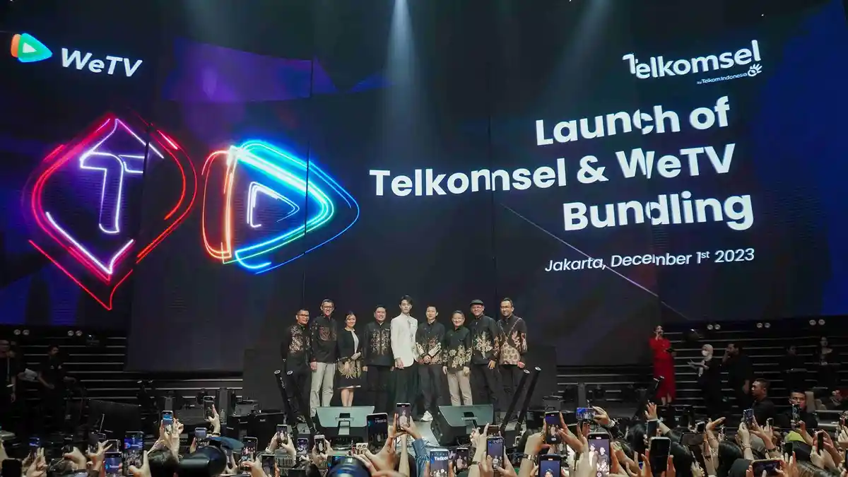 Telkomsel dan WeTV Hadirkan Eksklusif Langganan WeTV VIP Mobile di Paket Kuota Data Bulanan Favorit