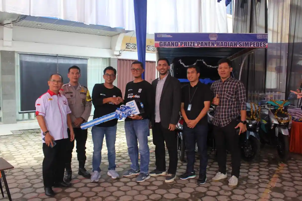 Kejutan Panen Melimpah di Sarolangun Jambi, BRI Bagikan Mobil hingga Motor dalam Undian Simpedes