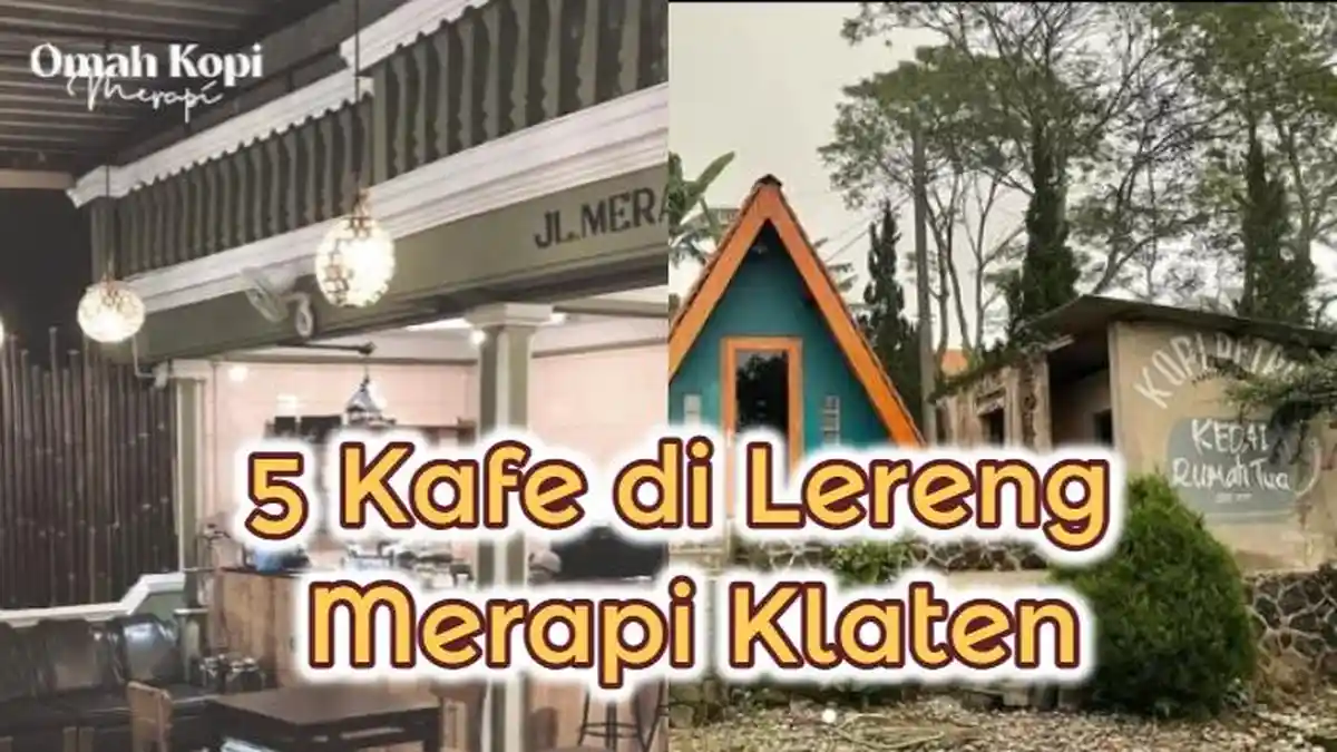 5 Kafe di Lereng Merapi Klaten, Sensasi Menikmati Kopi dengan ...