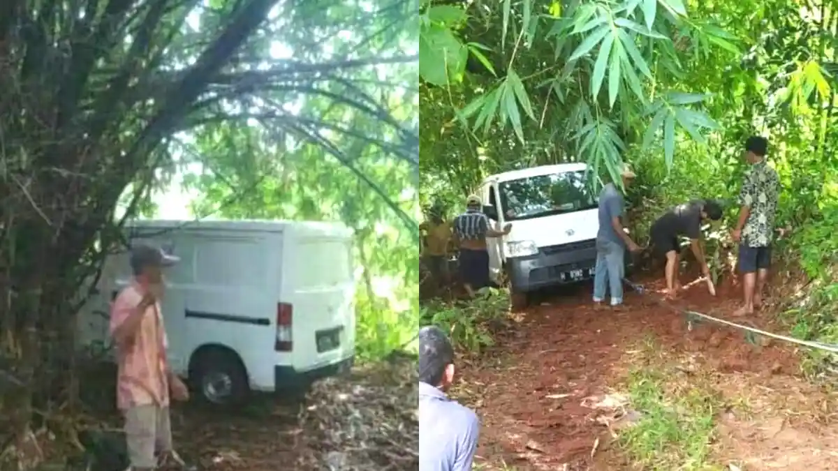 Serem Banget, Gegara Ngikuti Google Maps, Mobil Paket Malah Nyasar ke Kuburan