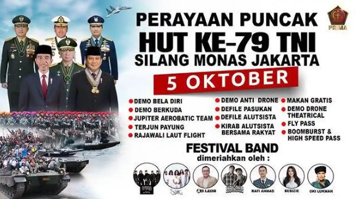 Link Download Logo HUT ke079 TNI 2024, Lengkap Tema dan Ucapannya