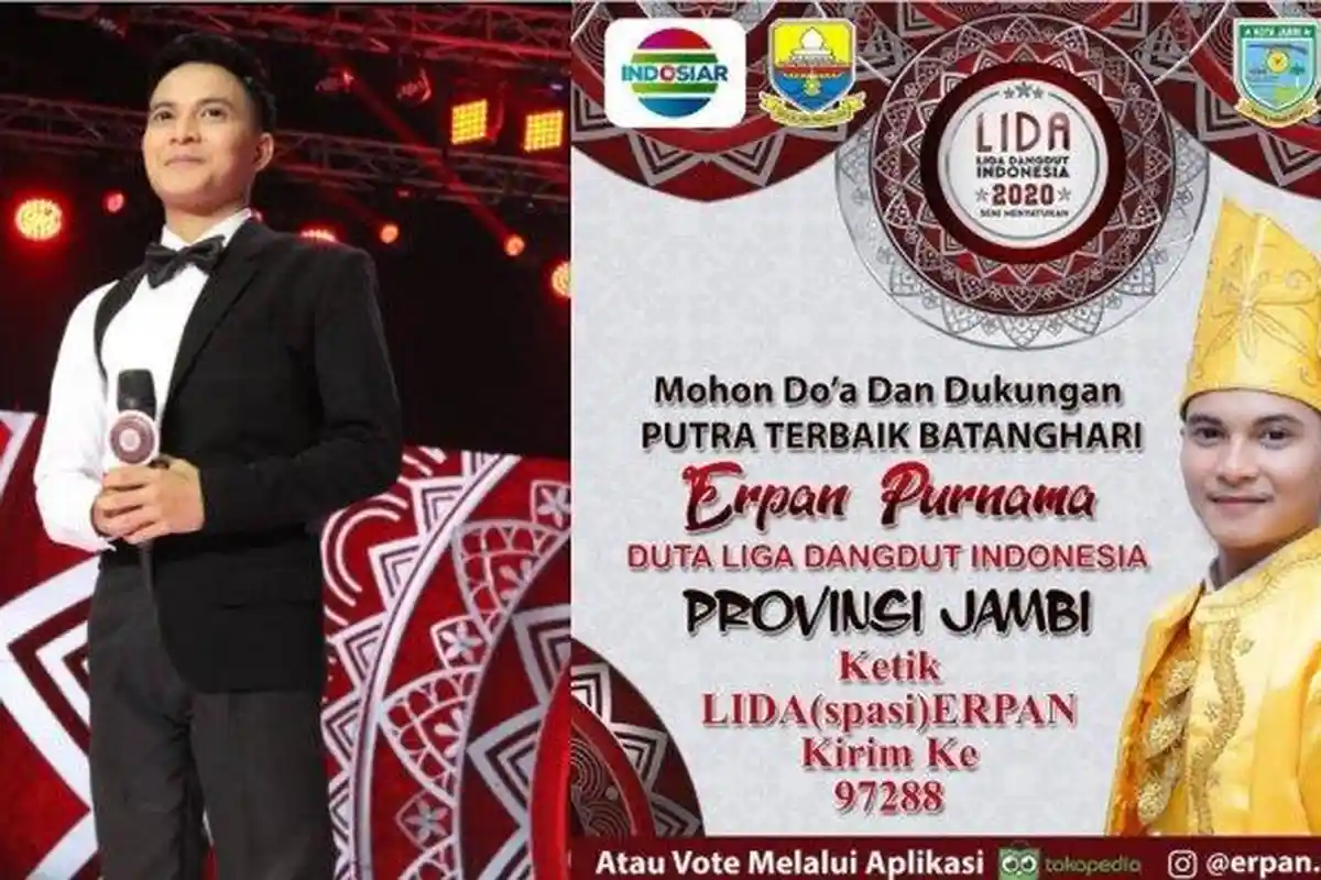 Begini Cara Voting Dukungan di LIDA 2020, Erpan Wakil Jambi Tampil Hari Ini, Live Streaming Indosiar