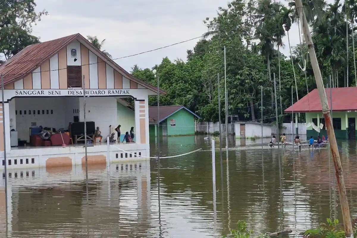 Sebanyak 42 Ribu Jiwa yang Terdampak Banjir di Tebo Dalam Sepekan