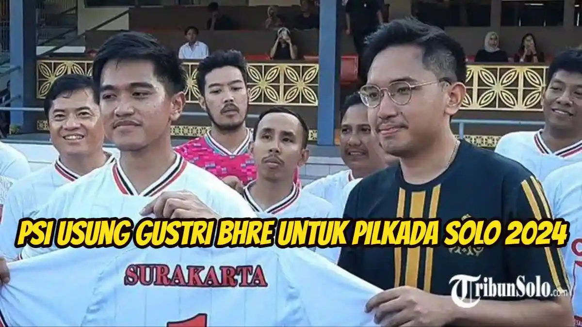 Elektabilitasnya Tertinggi di Hasil Survei versi Jarcomm, Gusti Bhre Diusung PSI untuk Pilkada Solo