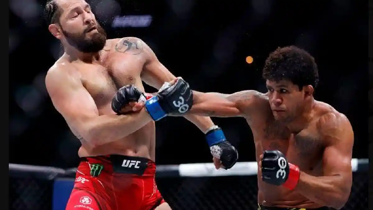 Hasil UFC 287, Tak Henti Barter Pukulan dan Tendangan, Gilbert Burns Redam Perlawanan Jorge Masvidal