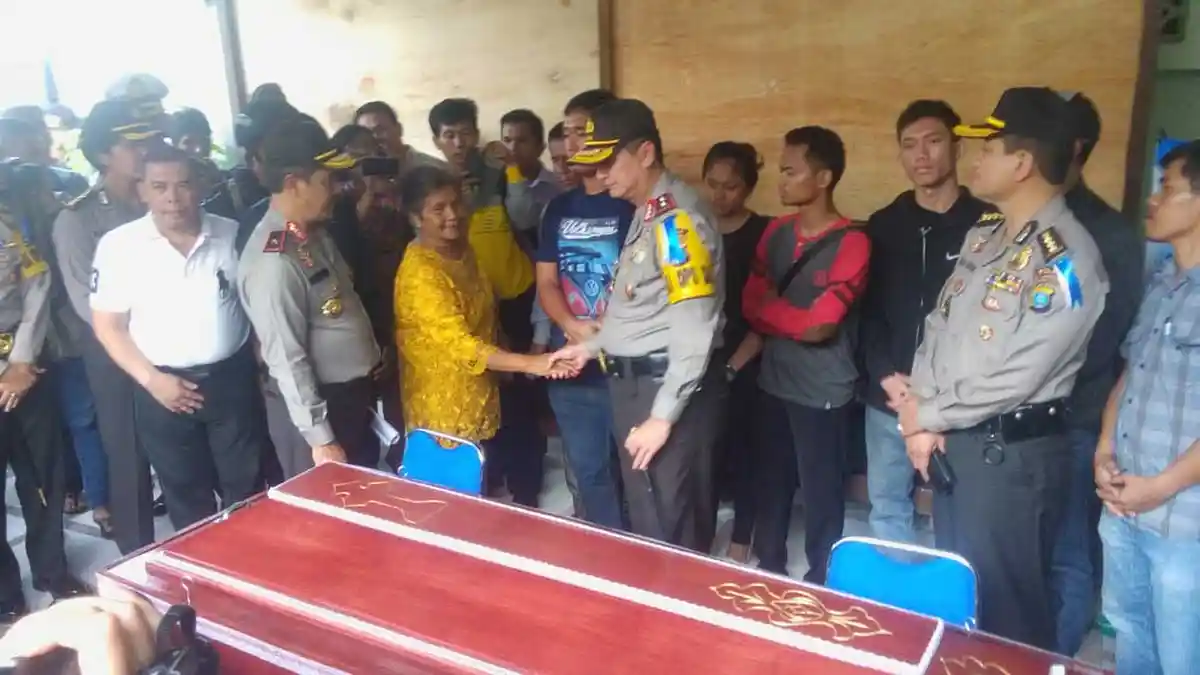 Aiptu Martua Sigalingging Tinggalkan Delapan Anak