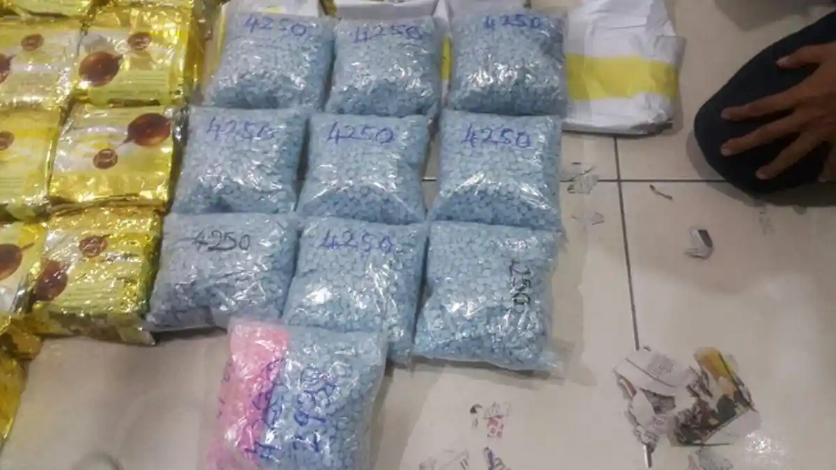 Kapolres Inhu Pimpin Penggrebekan Bandar Narkoba, Ini Hasilnya